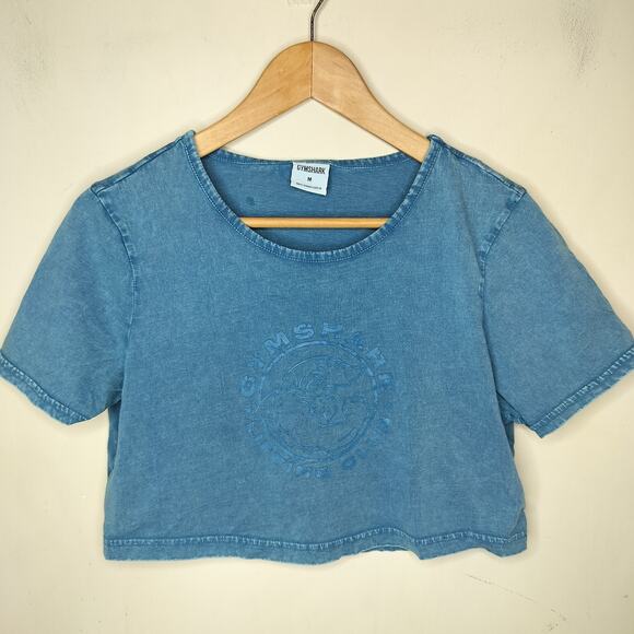Gymshark Short Sleeve Cropped Tee Shirt - Picture 1 of 8